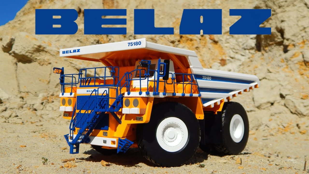 Обзор БЕЛАЗ-75180 КАК НАСТОЯЩИЙ | ДИЛЕРСКАЯ МОДЕЛЬ БЕЛАЗА | BELAZ-75180 DUMP TRUCK