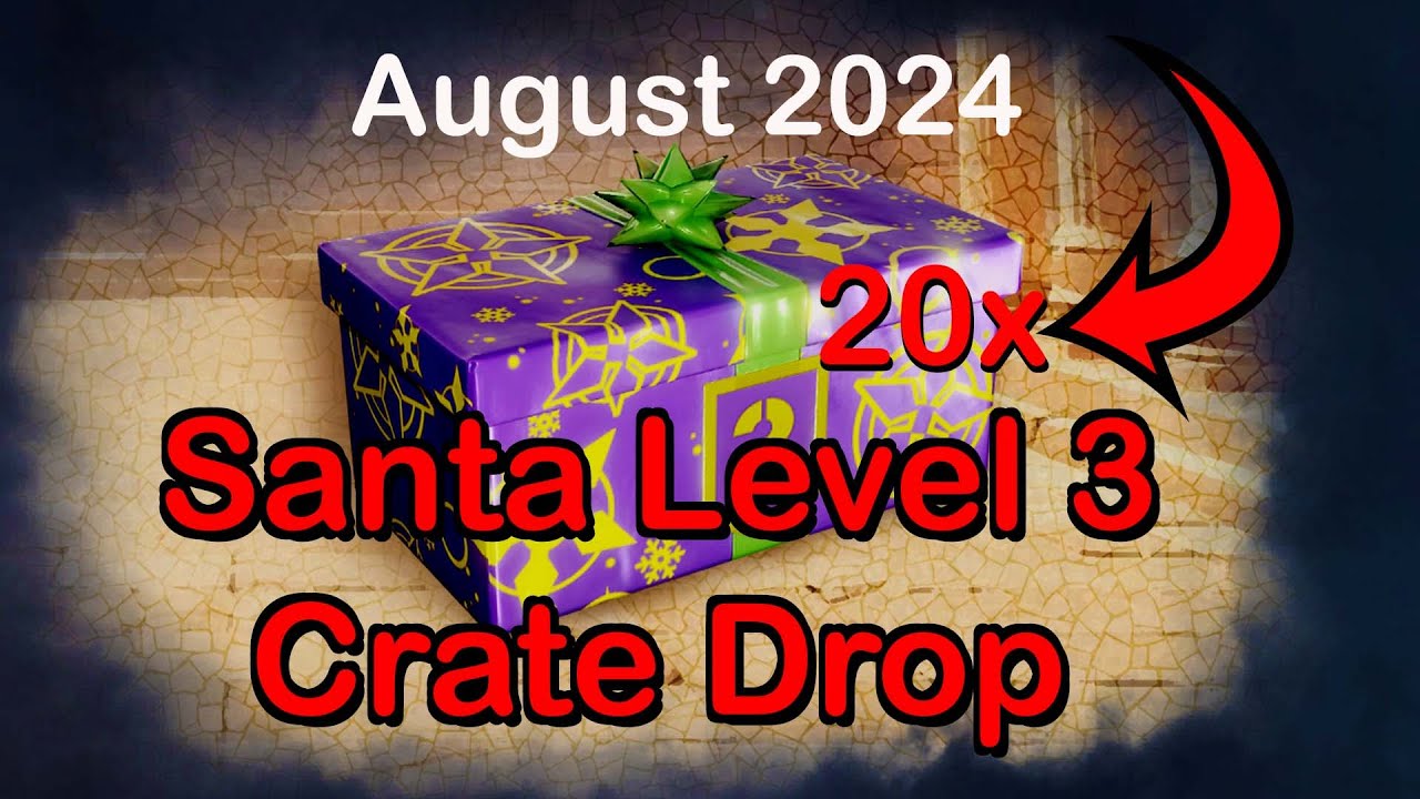 20x Santa Level 3 Crate Drop | World of Warships Legends