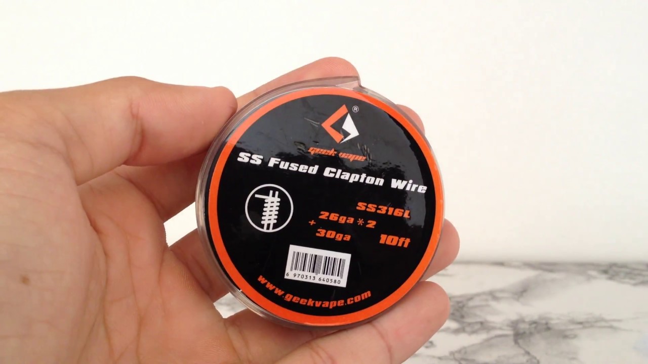 Geekvape Fused Clapton Wire SS316L  -  SILVER - GEARBEST