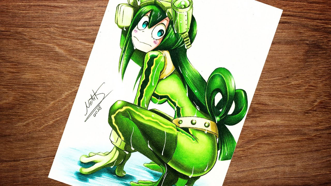 SPEED DRAWING - TSUYU ASUI - [ BOKU NO HERO ACADEMIA ]