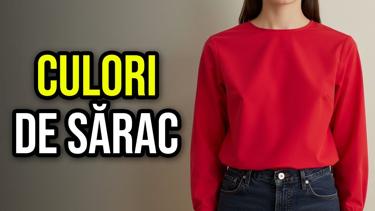 Cele 7 Culori care te Fac să Pari SĂRACĂ