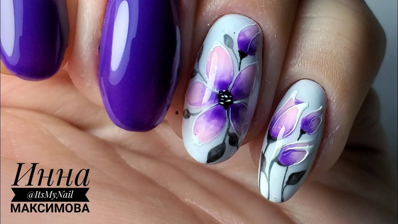 ❤  ВЕСЕННИЙ дизайн ногтей ❤  PATRISA NAIL ❤  рисуем ЦВЕТЫ на ногтях ❤  ПРОСТОЙ дизайн ногтей ❤