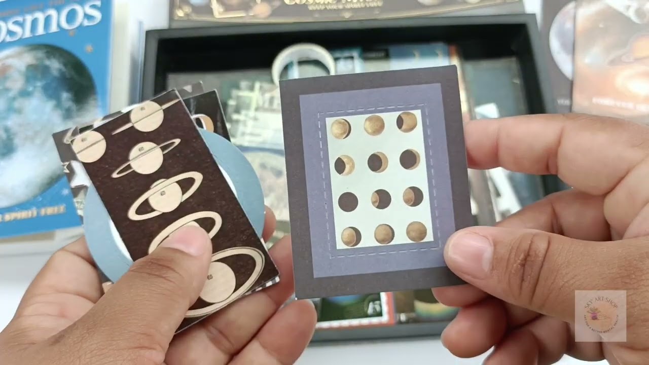 Unboxing the Cosmic Mystery Scrapbook journaling set
