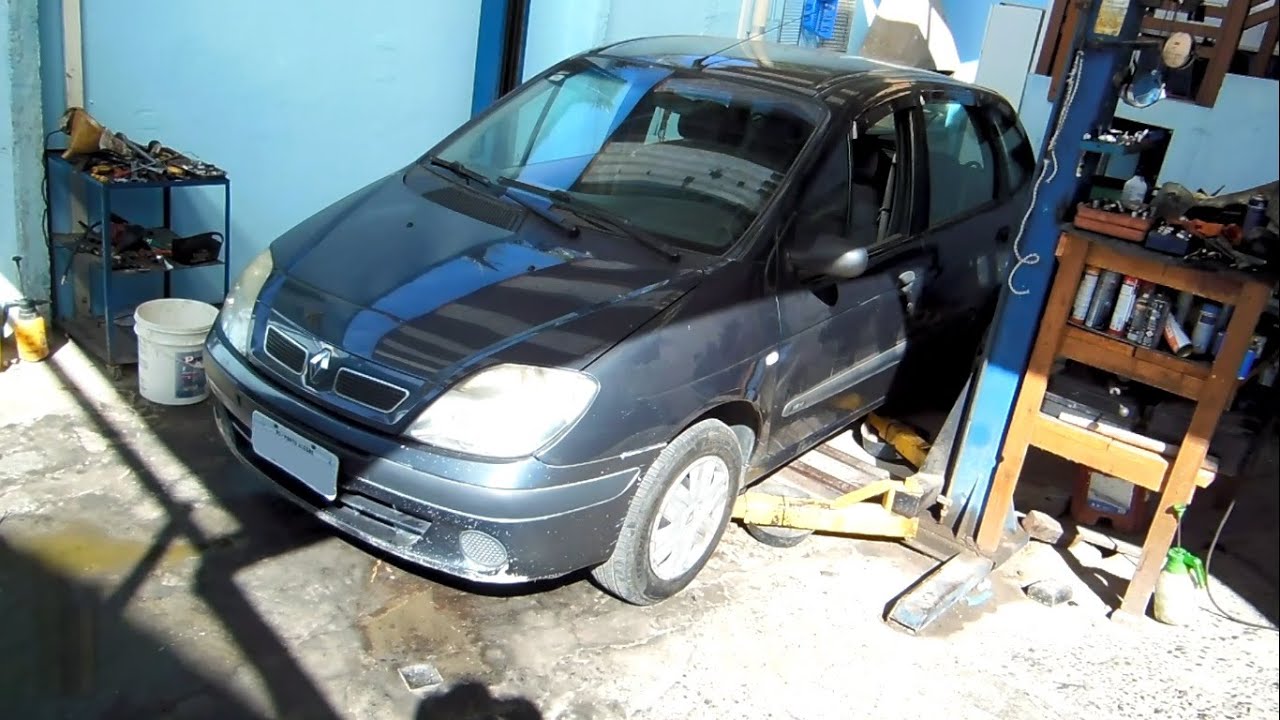 Renault Scenic 1.6 16v - Vazamento de óleo no carter e no retentor volante
