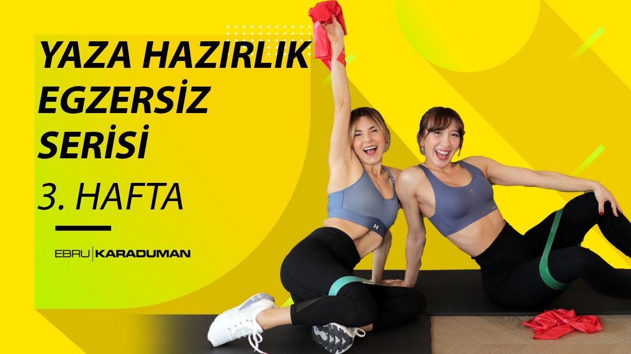 Bikini Workout 3.Hafta | Elastik Bant ile 6 Etkili Hareket ile İncelme Garanti! #bikiniworkout