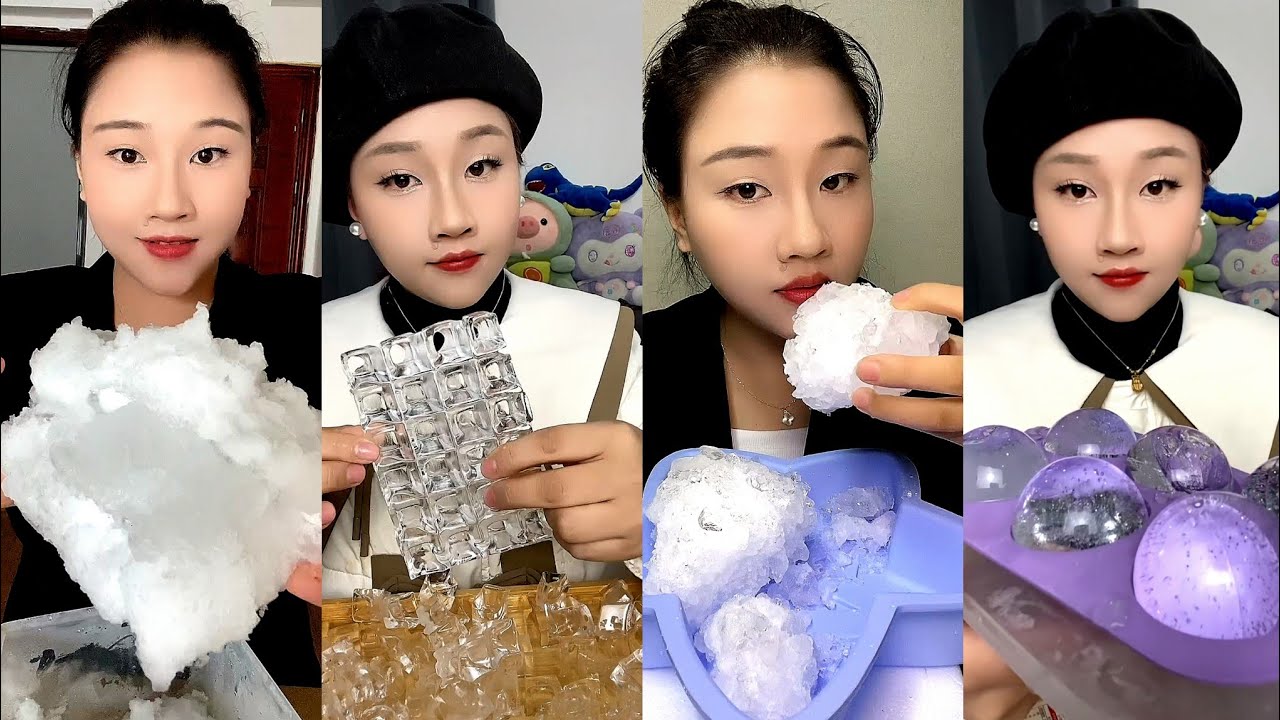 SOLO LZM / MY FAVORITE 🤍 / ASMR HARD ICE / THIN ICE / CRUSHED ICE / WHITE ICE / SLUSH ICE
