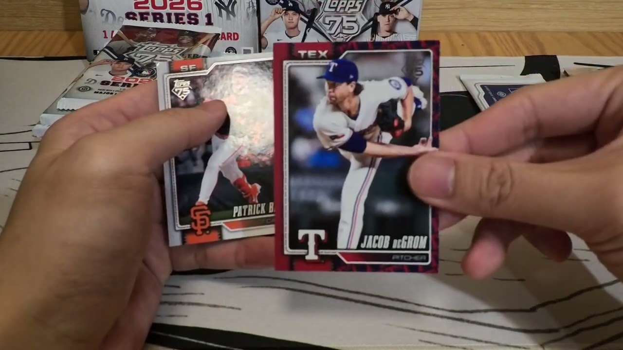 2026 Topps Series 1 One Hobby Box And One Value Box