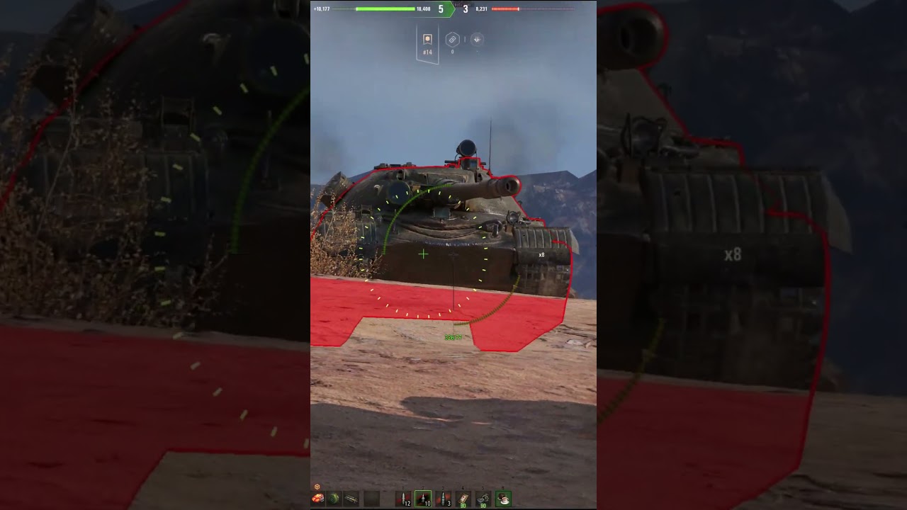 Tank goes BOOM! RNG No.78 #highlights #worldoftanks #wot
