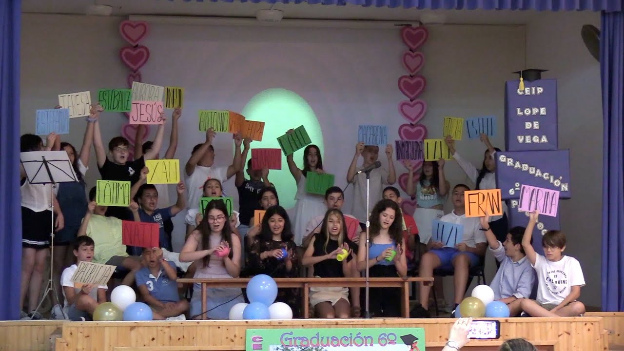 Los alumnos de 6º de Primaria del 'Lope de Vega' se gradúan