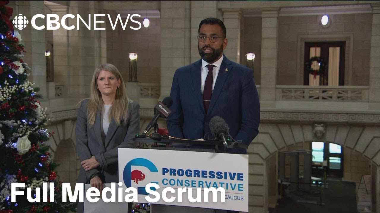 Progressive Conservatives react to Manitoba deficit projection | Full Media Scrum