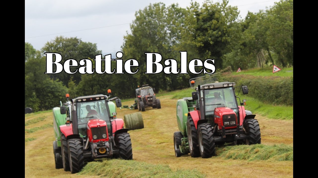 Beattie Bales | Beatties of Desertderrin - Baling 2018 with two McHale Balers
