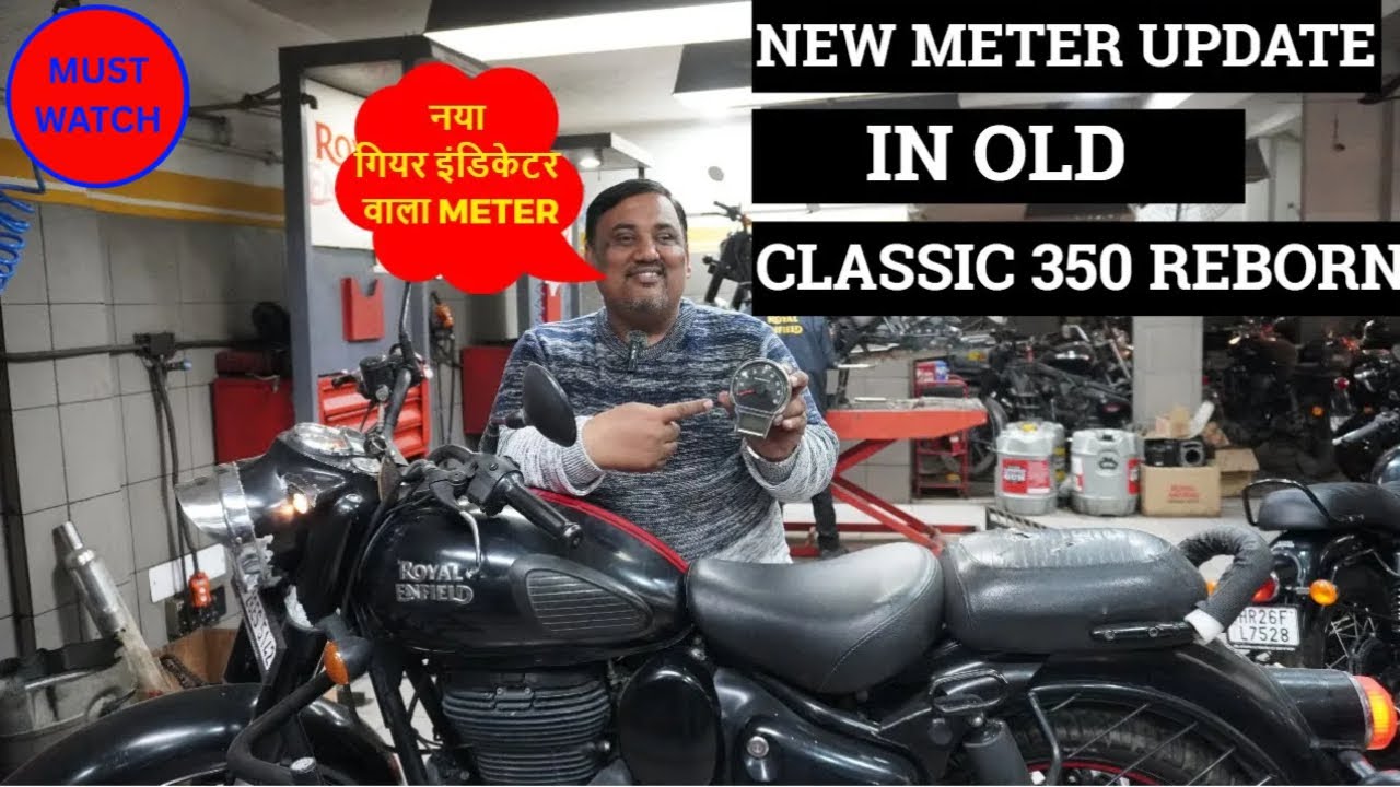 Installing the New Meter on the Classic 350 Reborn Success or Failure ???| An Eye Opener Vlog No 677