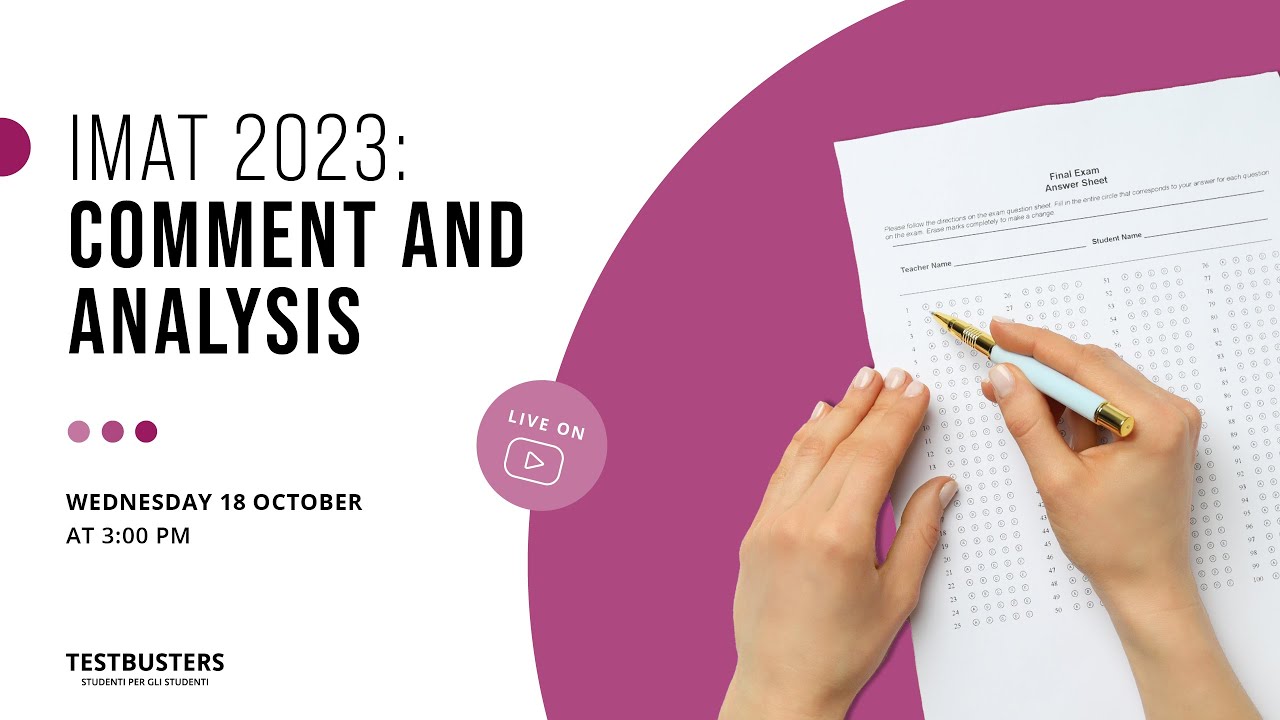 IMAT 2023: Comment and Analysis