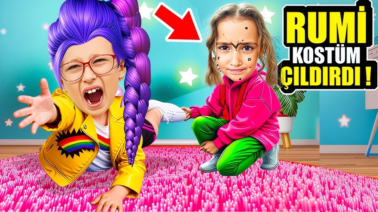 BAHAR VE BANU ALYA RUMİ VE MİRA OLDU !! OKULA GİTTİ !! 