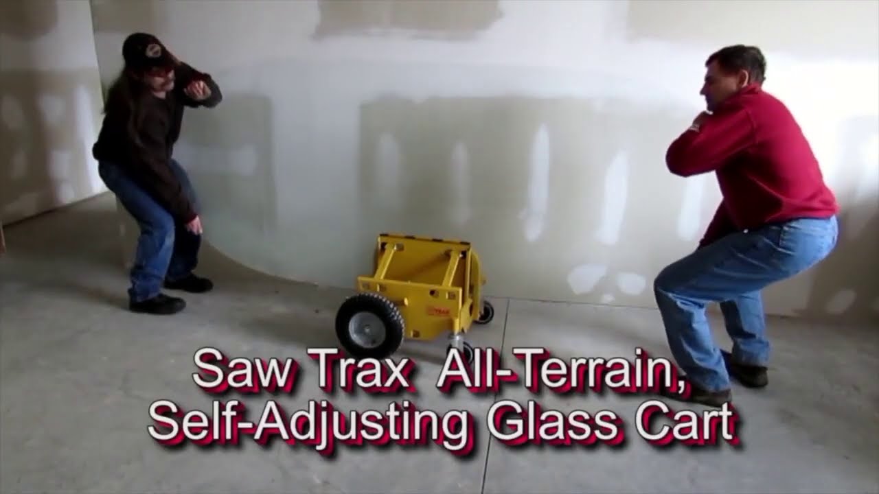 Saw Trax Panel Express - Glass Dolly Cart