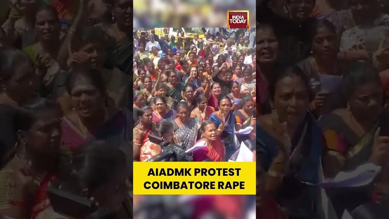 Outrage in Tamil Nadu: AIADMK Women&rsquo;s Wing Erupts Over Coimbatore Rape Case