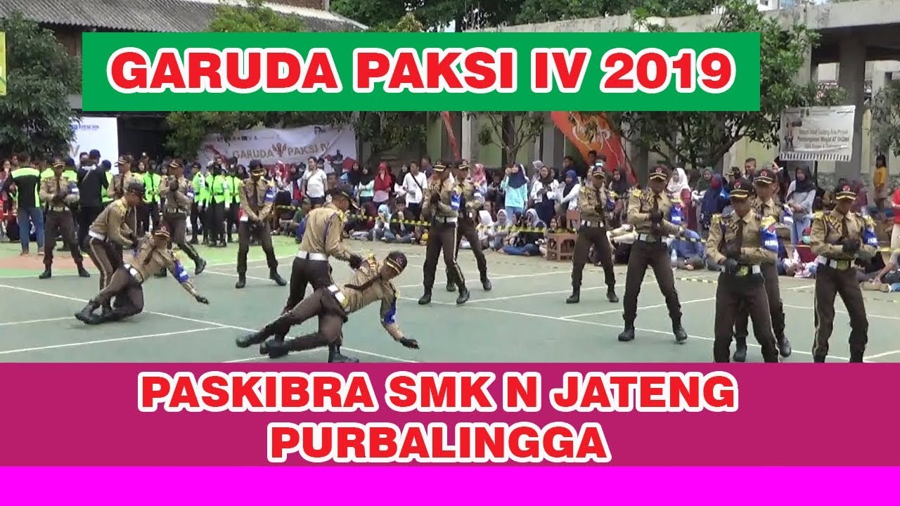 GARUDA PAKSI IV  2019 ( PASKIBRA  SMK N JATENG PURBALINGGA