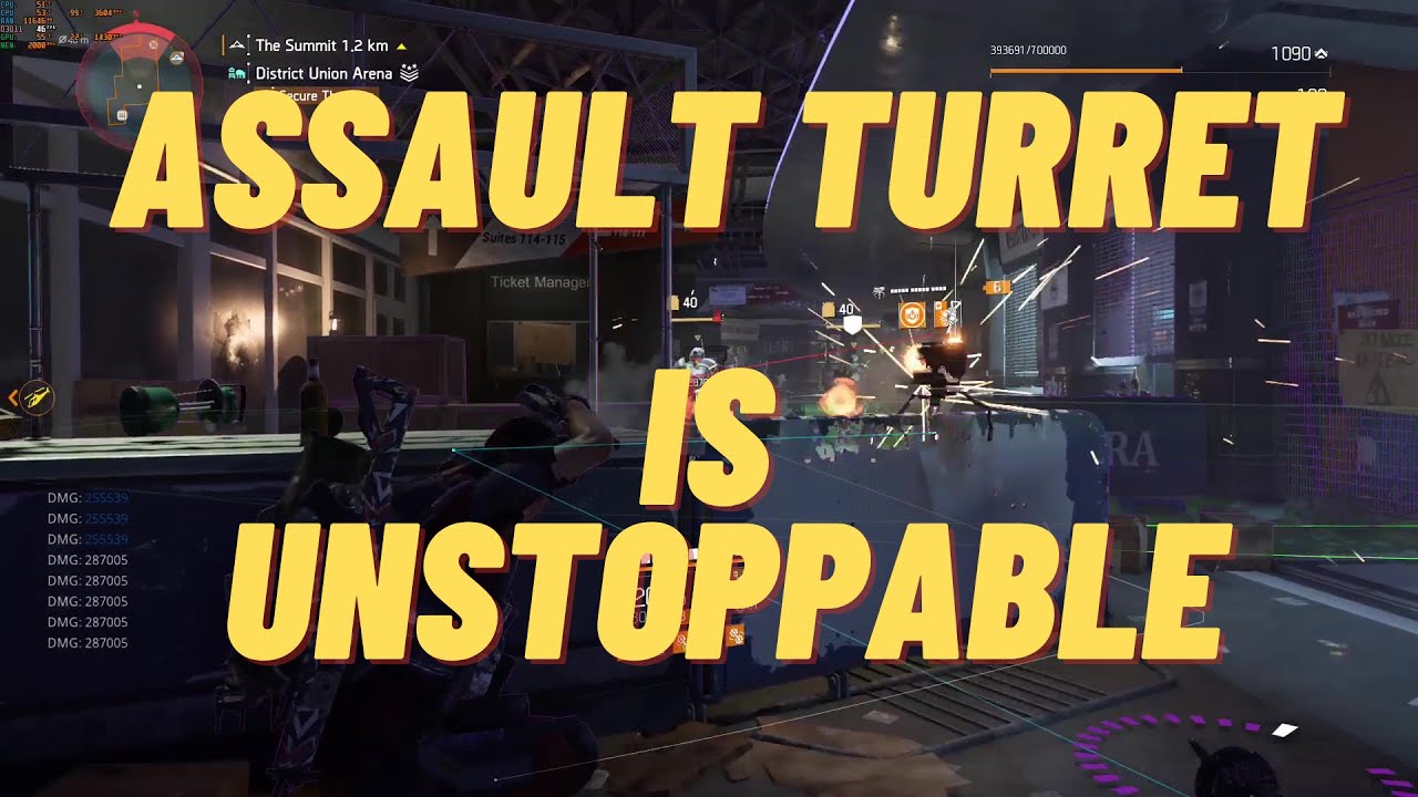 THE DIVISION 2 -ASSAULT TURRET SKILL BUILD TU11.1