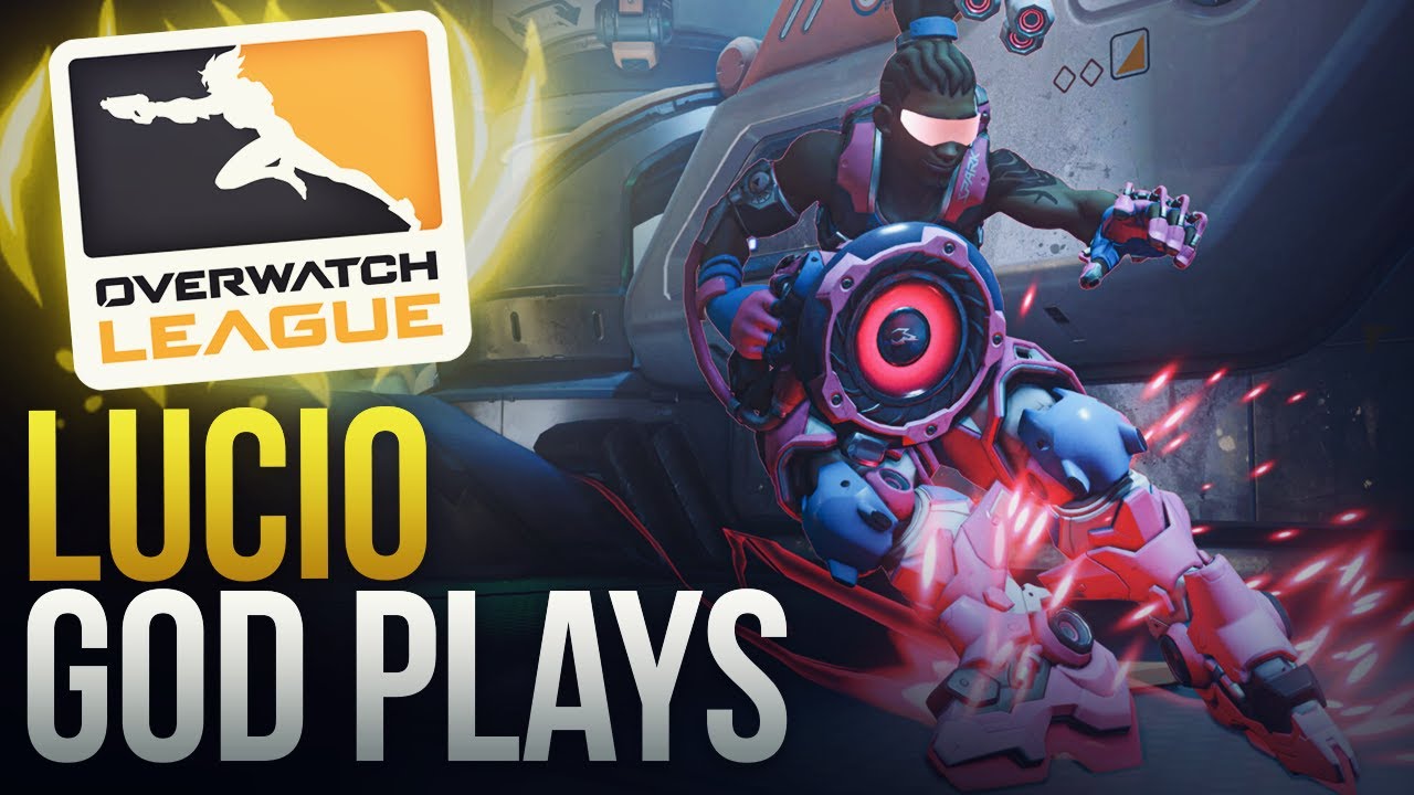 ЛУЧШИЕ ИГРЫ ЛУСИО В OVERWATCH LEAGUE! - Монтаж Overwatch