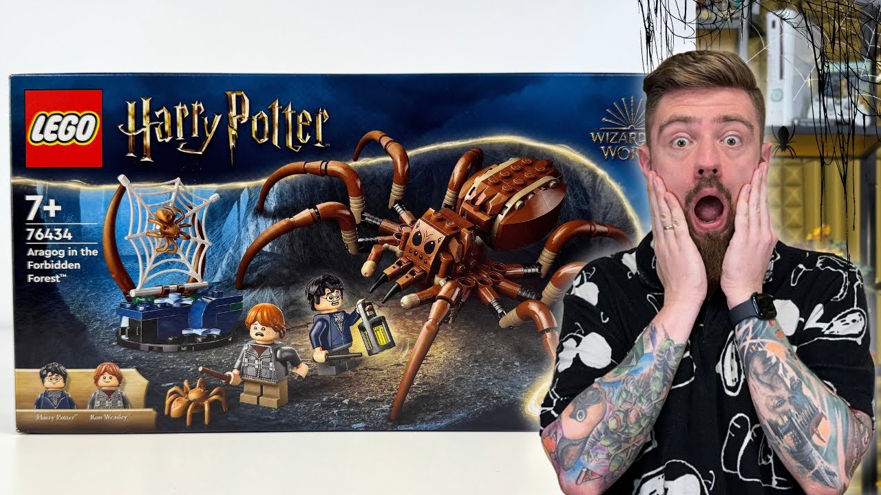 ARAGOG W ZAKAZANYM LESIE 🕷️ LEGO HARRY POTTER 76434 RECENZJA