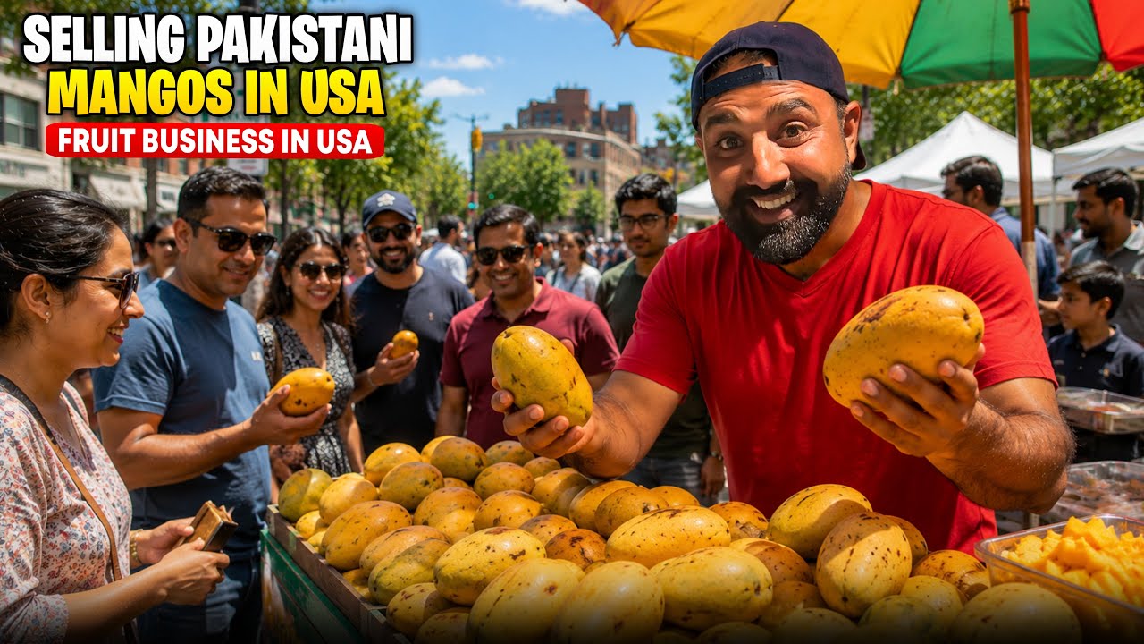Pakistan Mango 🥭 In USA 🇺🇸 VLOG | Mango Market In USA | USA Vlog