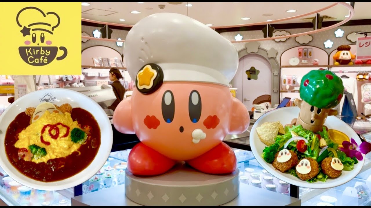 Кулинарное путешествие в мире Кирби: Kirby Café & Kirby Café PETIT, эксклюзивно в двух местах Японии