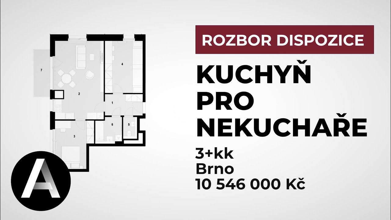 Jak snadno poznat nefunkční kuchyň? | ROZBOR DISPOZICE