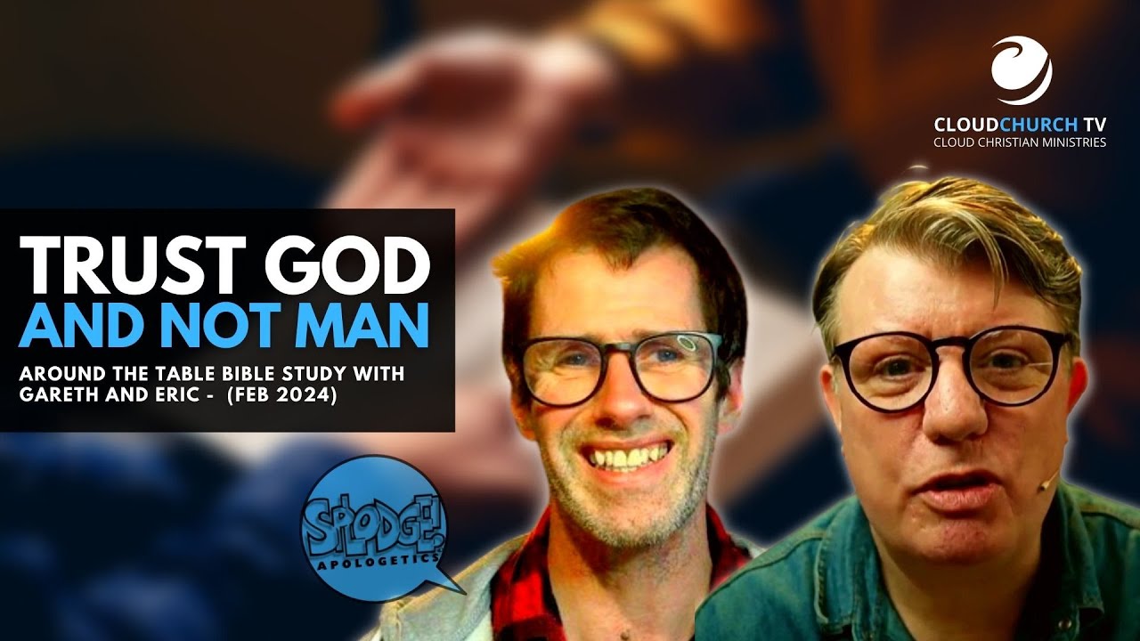 TRUST GOD AND NOT MAN