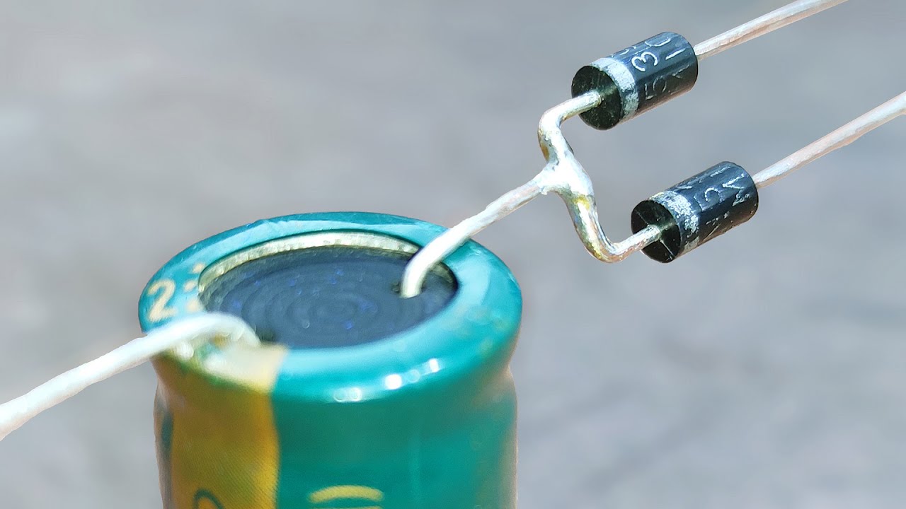 How To Make 12v Battery Charger || Full Wave (Very Simple)