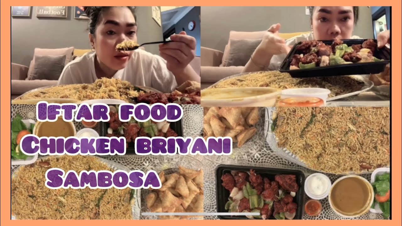 Iftar food simple food is the best chicken briyani INDIAN FOOD (Sarah heinztv)