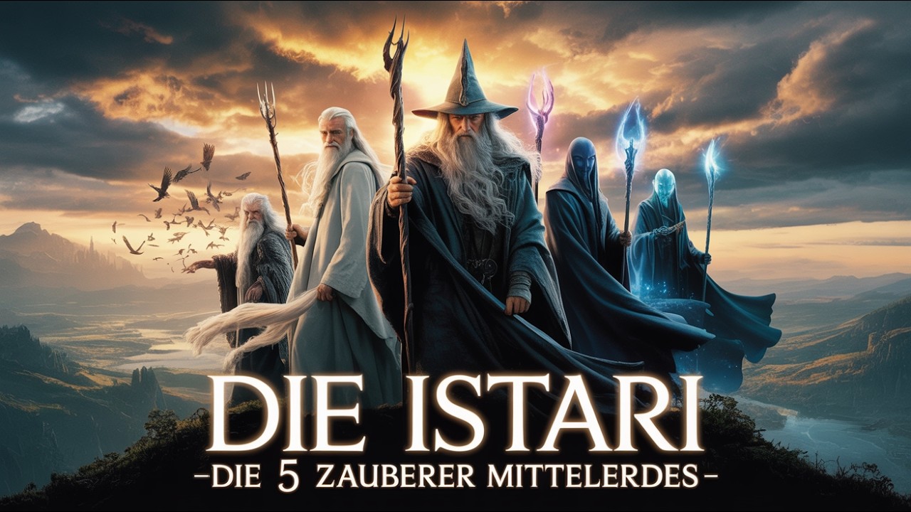 Die Istari - De 5 Zauberer Gandalf, Radagast, Saruman Herr der Ringe Lore Hörbuch
