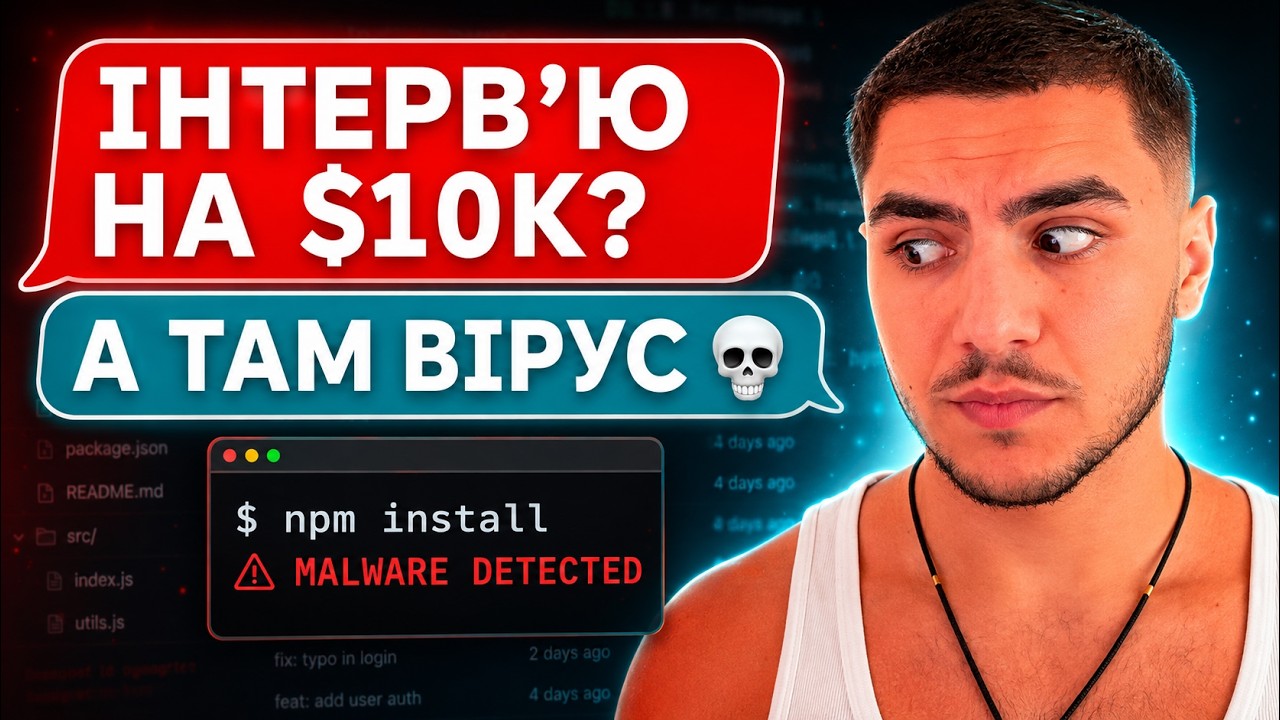 ОФЕР НА $13,000? Як скамлять розробників на співбесідах 💀