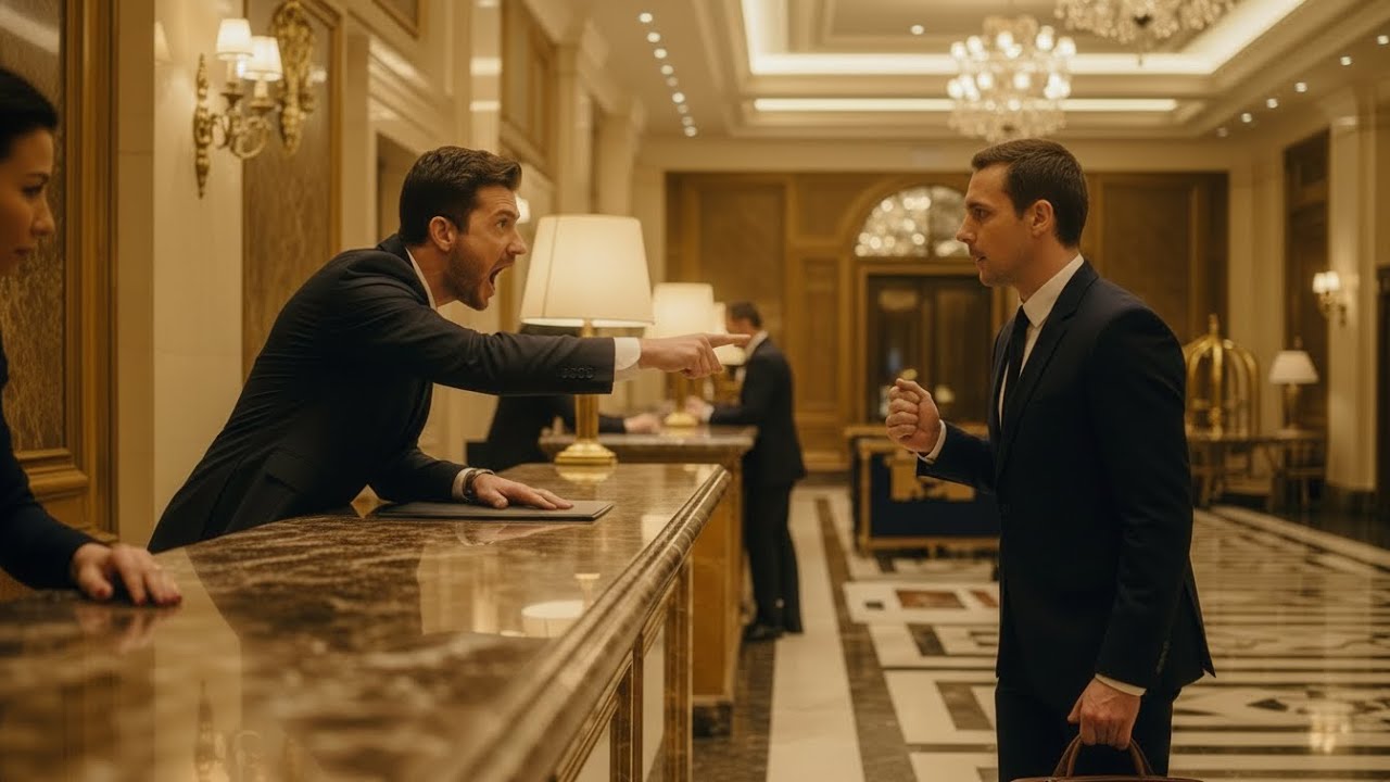 Luxury Hotel Refuses Service to Poorly Dressed Man — Manager's Face Goes Pale When He Speaks.