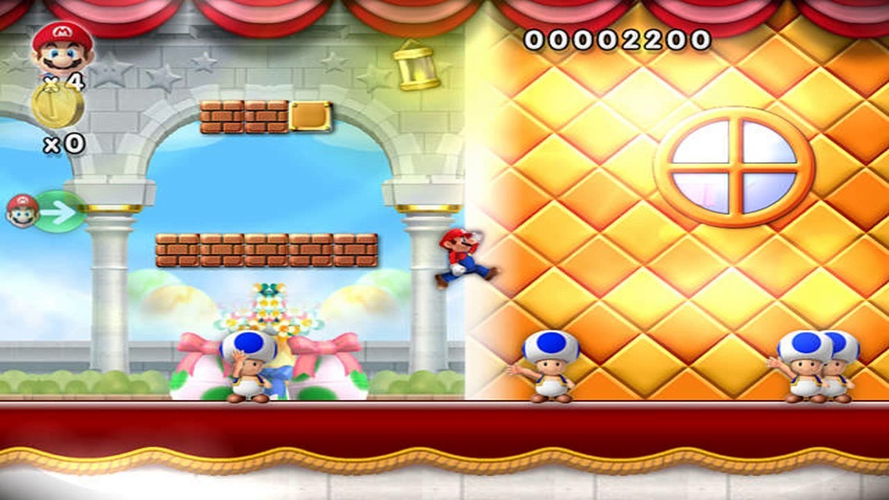 New Super Mario Forever 2012 полное прохождение