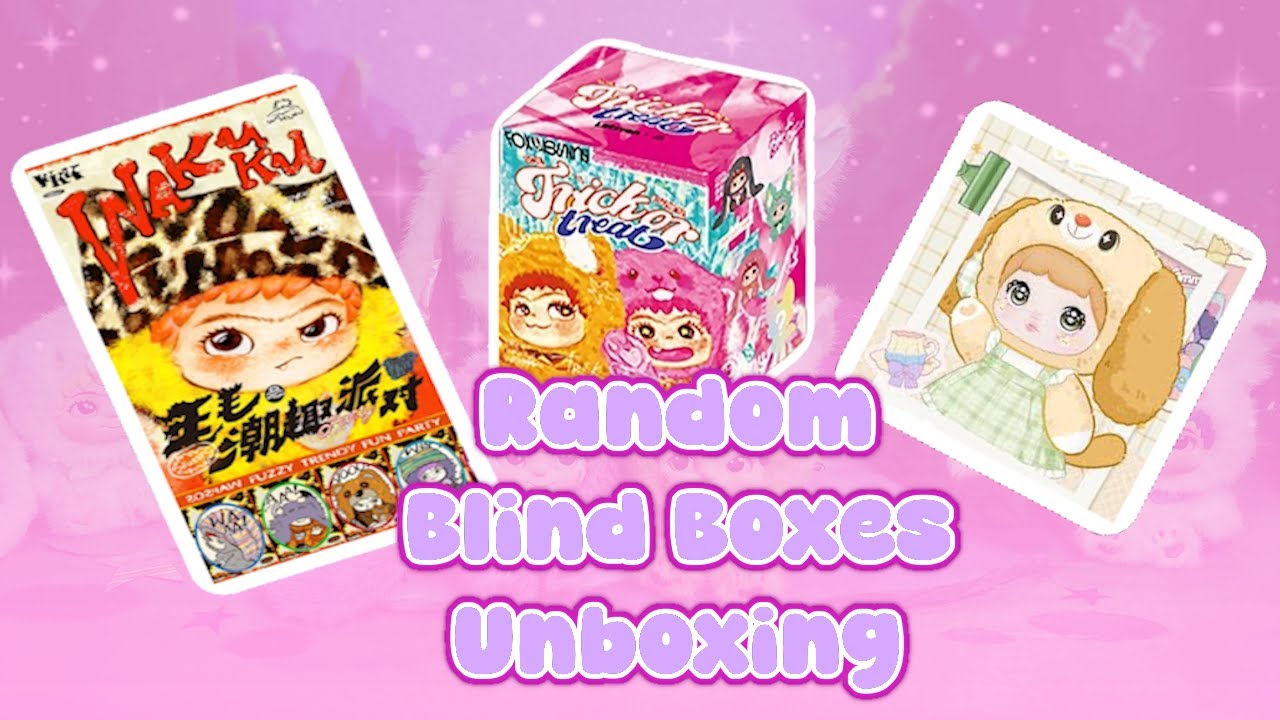 BLIND BOX UNBOXING ~ Opening Random Blind Boxes - Nommi, Wakuku, Yooki, Kimmon and More