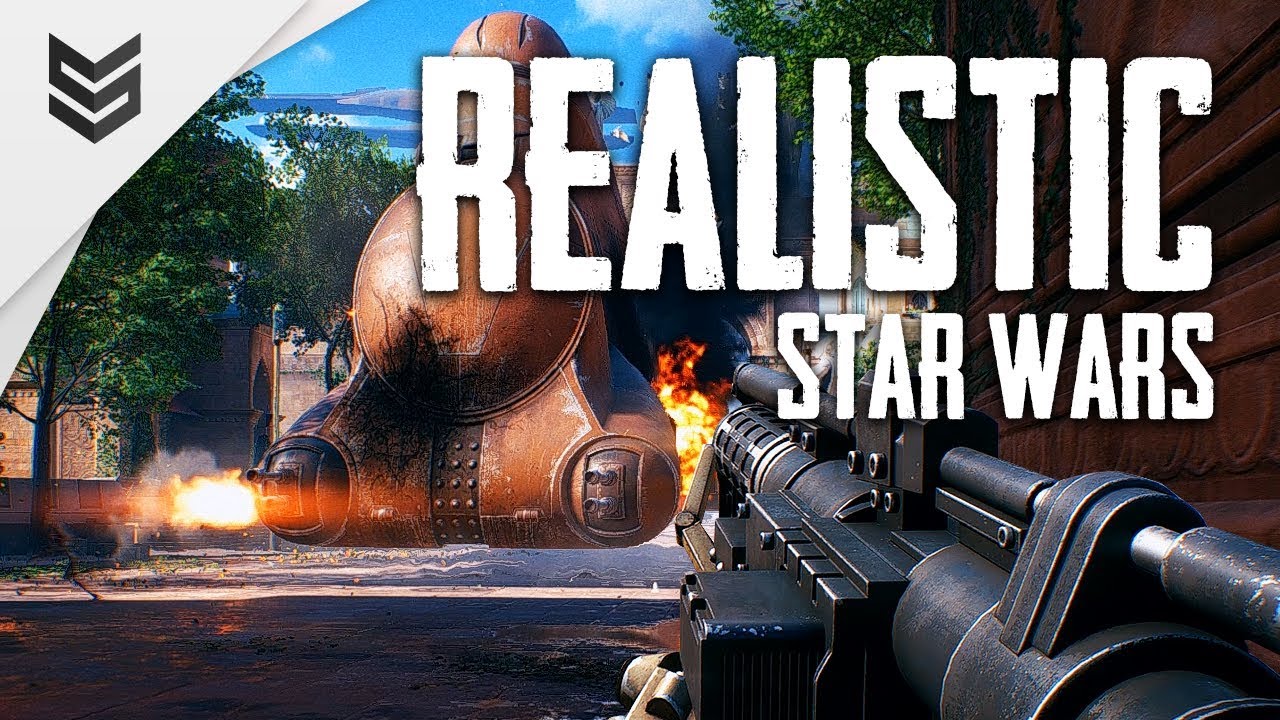 Realistic Star Wars Battlefront 2 (Stunning Graphics in 2K)