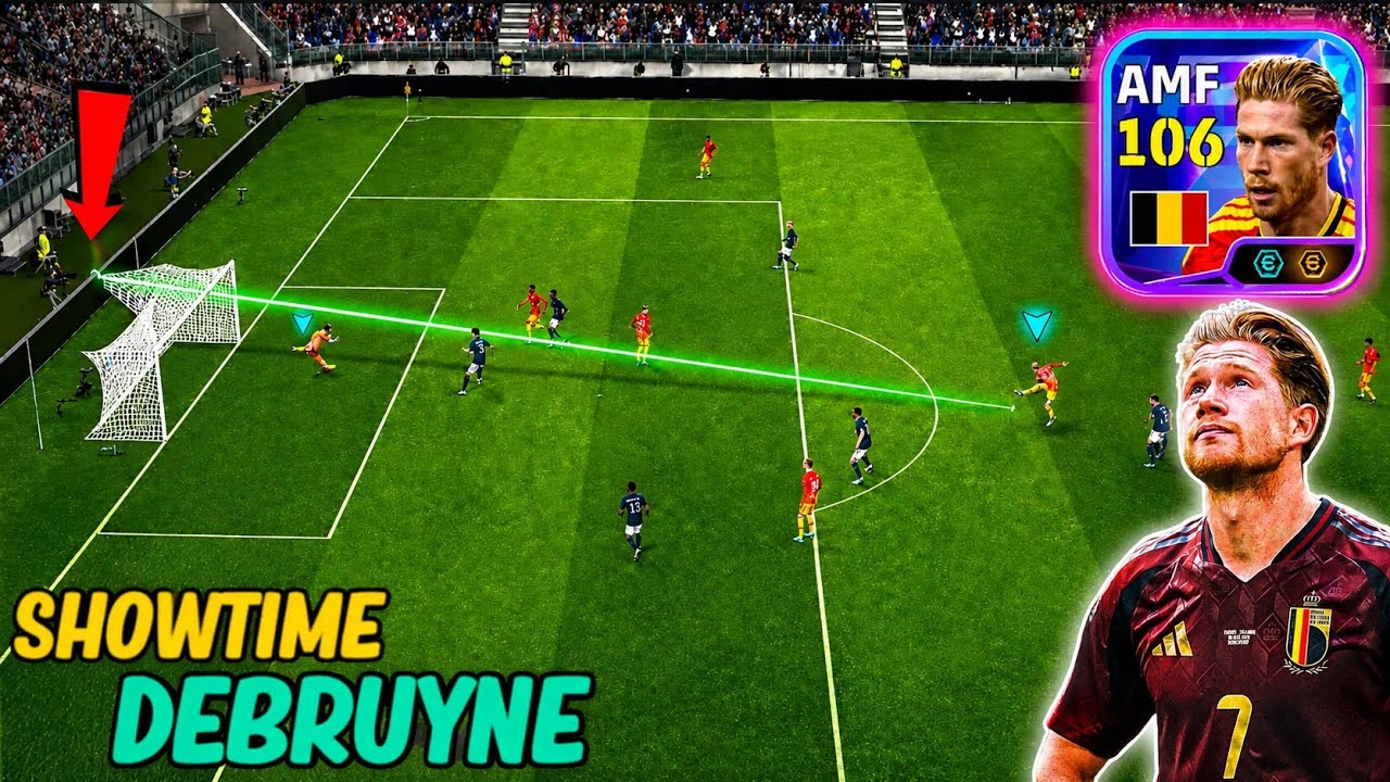 Обзор НОВОГО Kevin De Bruyne из серии Showtime 🔥 Visionary Pass + Low Screamer | eFootball 2026 M...