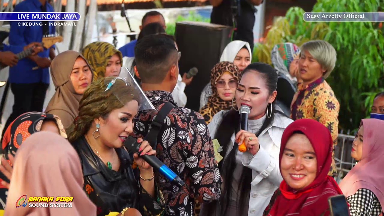 SUSY ARZETTY DUET NUNUNG ALVI PANDAN WERINGIN HAJAT H.MUBAROK / HJ RUMSARI  MUNDAK JAYA CIKEDUNG IM