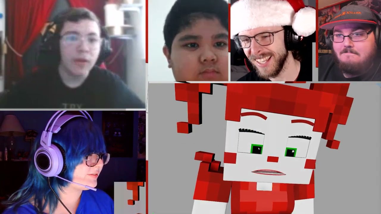 Don't Come Crying but something isn't right... (Minecraft FNAF SL Animation) [REACTION MASH-UP]#1190