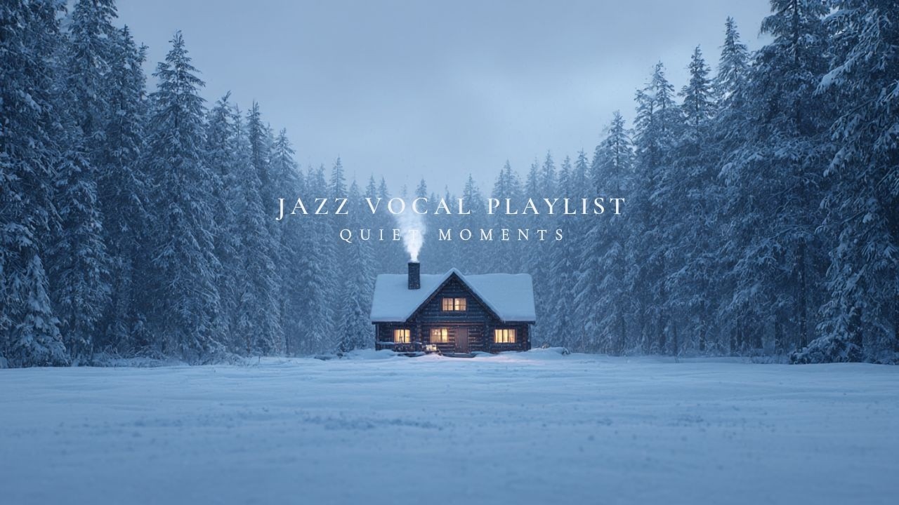 [playlist] Тихий зимний джаз в заснеженном уединенном лесу | Quiet Winter Jazz
