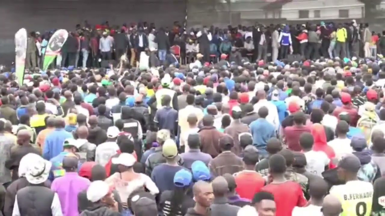 MKIONA BABU OWINO NA SIFUNA MUWAAMBIE SISI WOTE NI WANTAM! Wamalwa in Embakasi