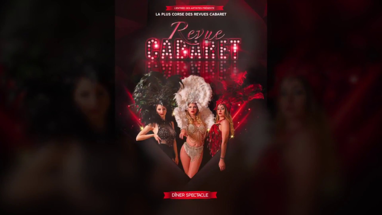 Teaser Revue Cabaret  - Diner-Spectacle Palais des Congr&egrave;s Ajaccio