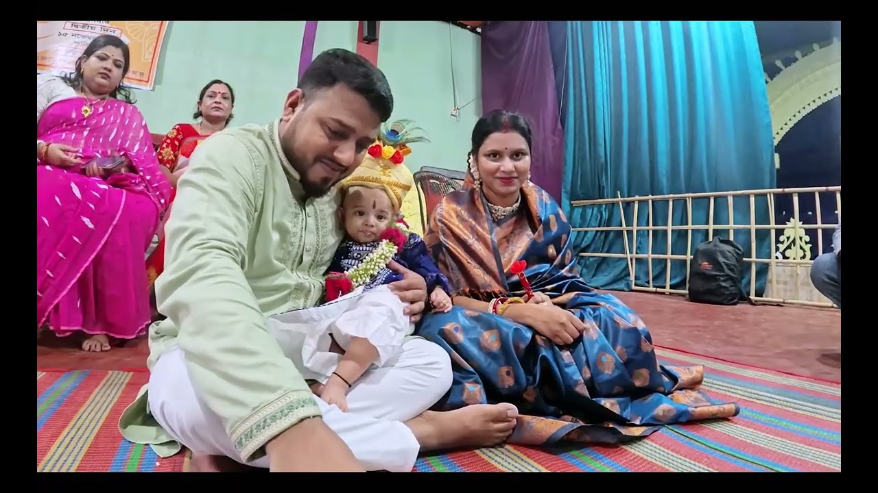 Aritro's Rice ceremony 🥰🥰🥰 23.10.2025