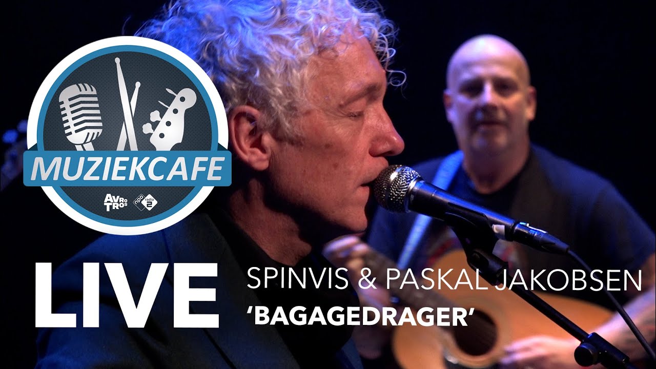 Spinvis & Paskal Jakobsen - 'Bagagedrager' live bij Muziekcafé