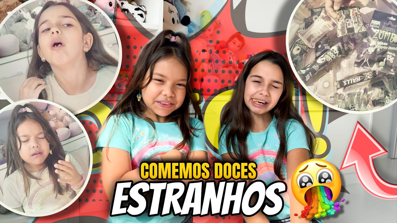 FIZ ELA PROVAR DOCES QUE ELA NUNCA VIU NA VIDA * olha o que aconteceu ! *