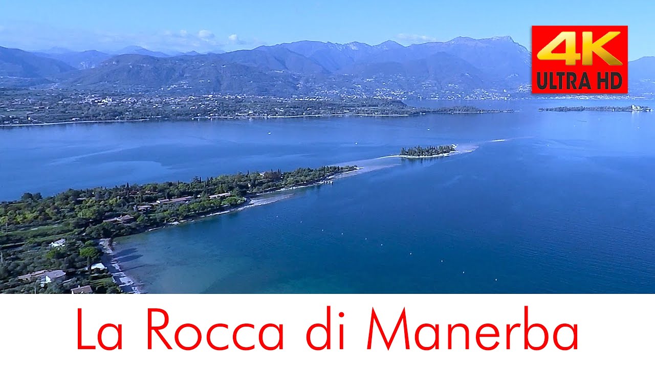 La Rocca di Manerba (lago di Garda con il drone)
