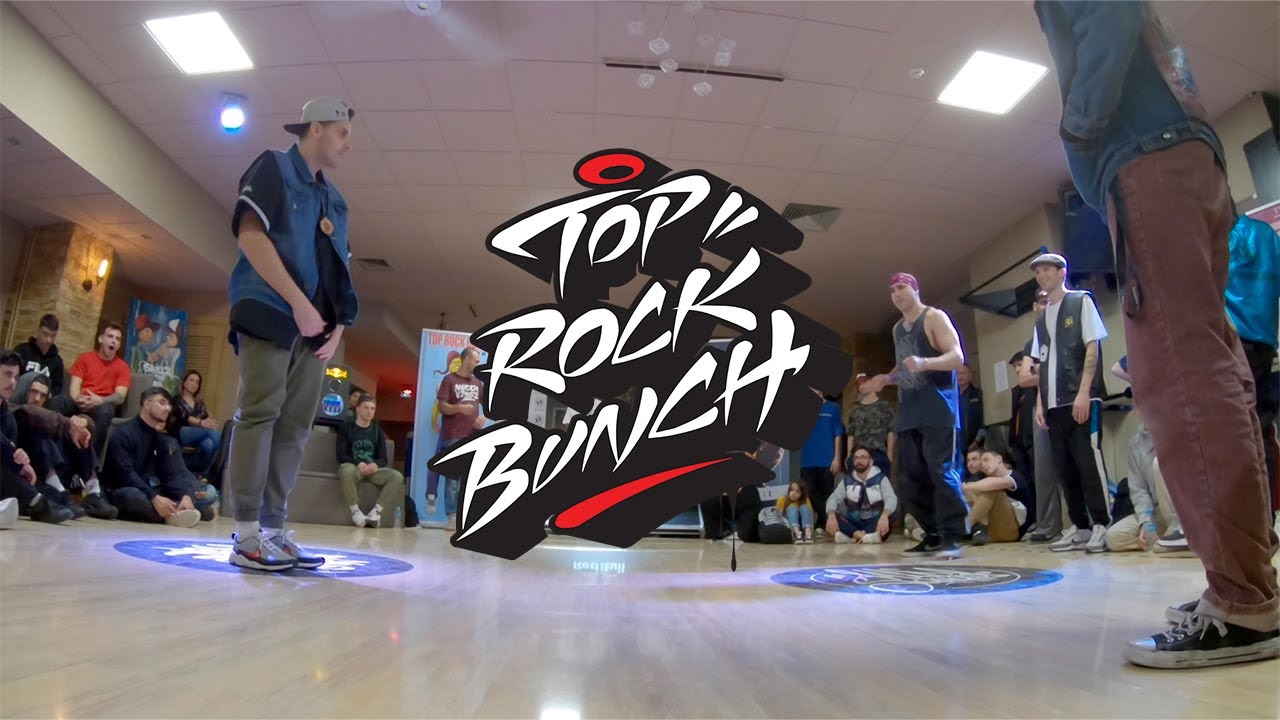 Bboy Icler vs Bboy Roni vs Bboy Fabio - Top Rock Bunch -