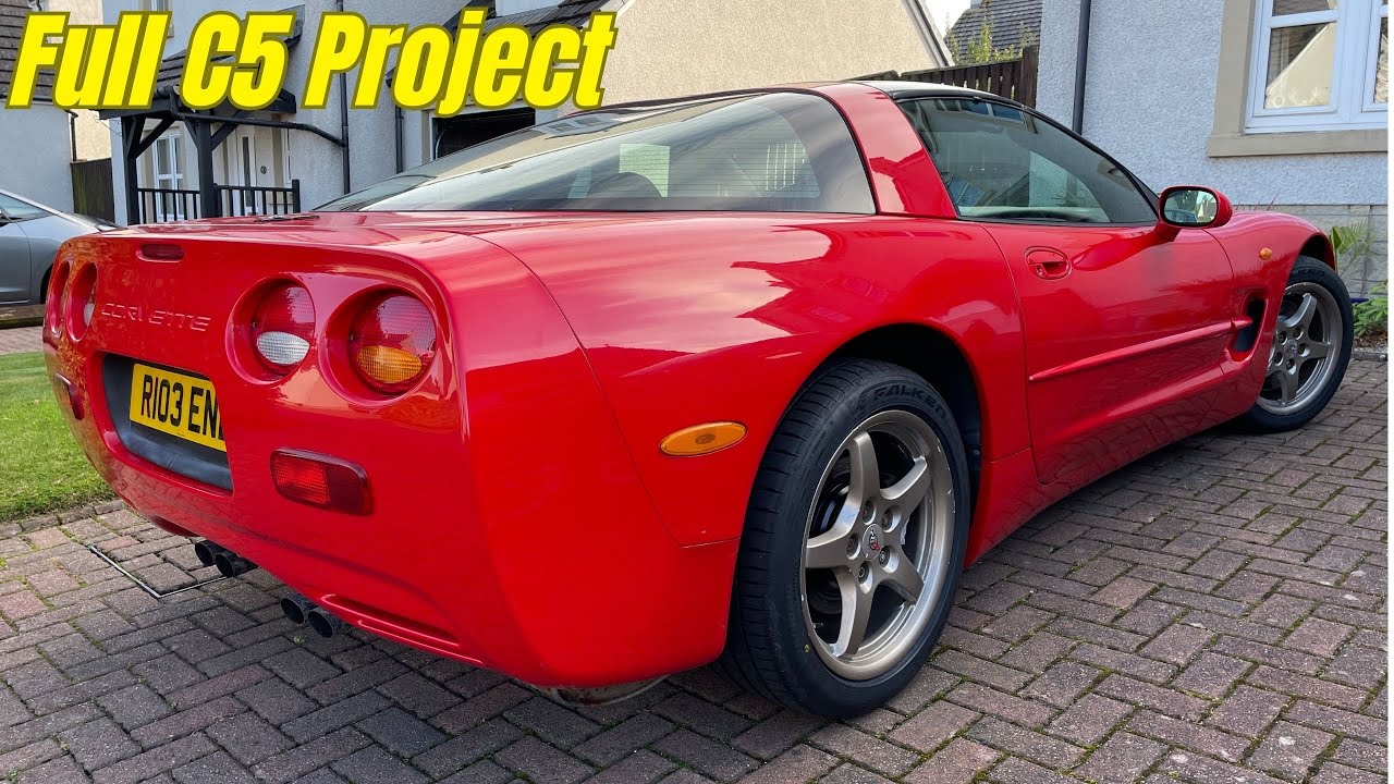 FULL CORVETTE PROJECT in 1 video, 1998 C5 restoration DIY