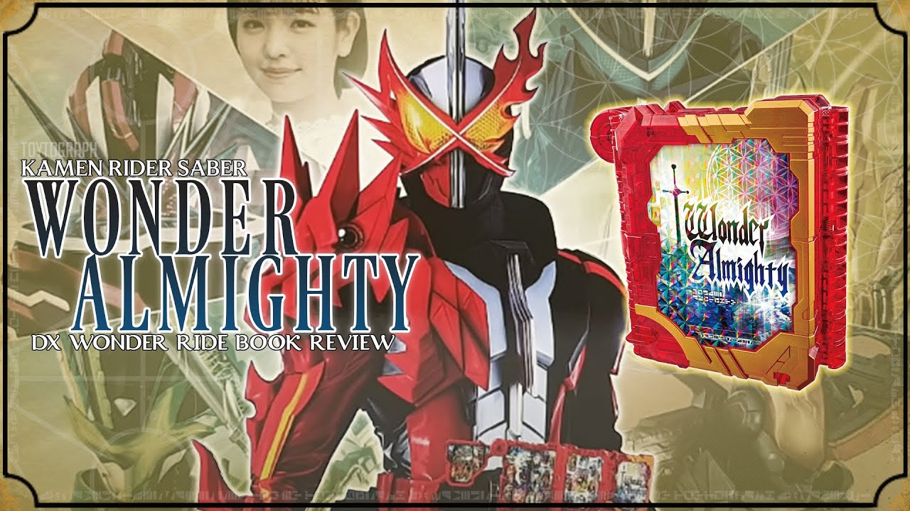 Рождается новая история! - KAMEN RIDER SABER - DX WONDER ALMIGHTY WRB REVIEW Обзор