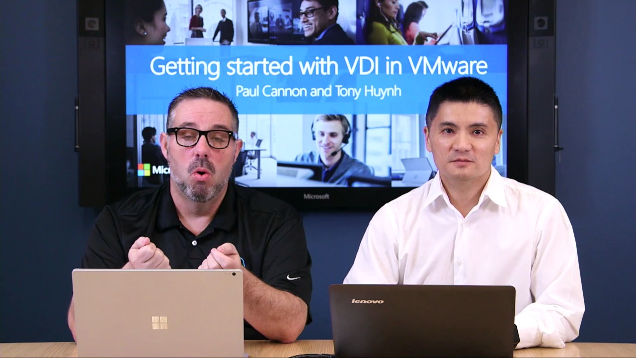 SfB Broadcast: Ep. 45 Getting started with VDI in VMware